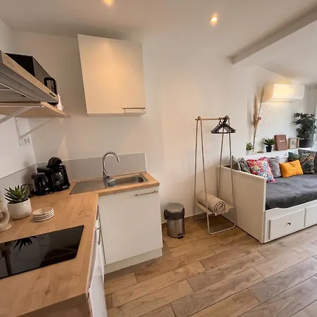 Avec Jardin Prive Wifi Et Clim - Proche -1 * Canet-en-Roussillon