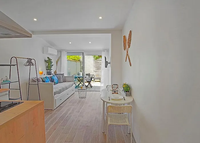 Avec Jardin Prive Wifi Et Clim - Proche -1 Apartmán